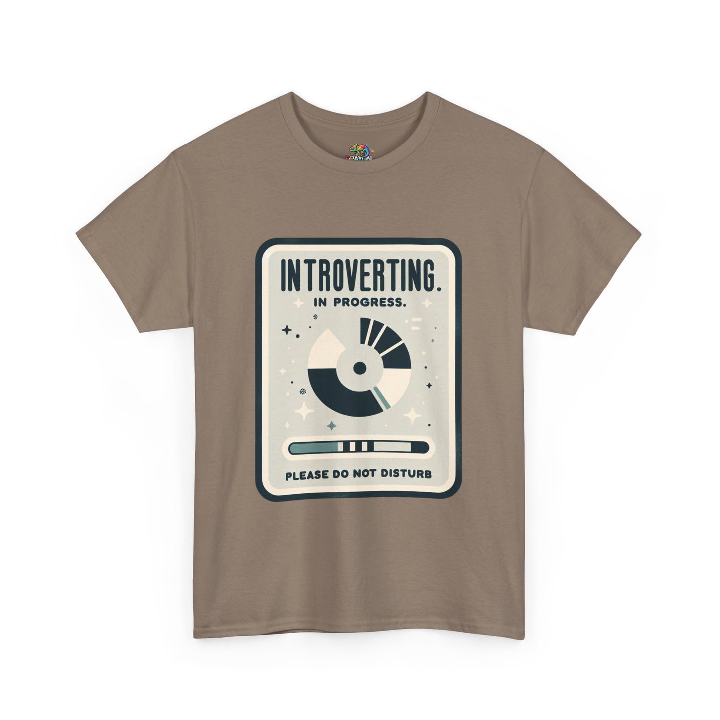 Unisex Heavy Cotton Tee (Introverting in Progress)