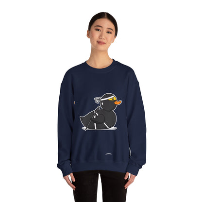 Unisex Heavy Blend™ Crewneck Sweatshirt (Ninja Duck)