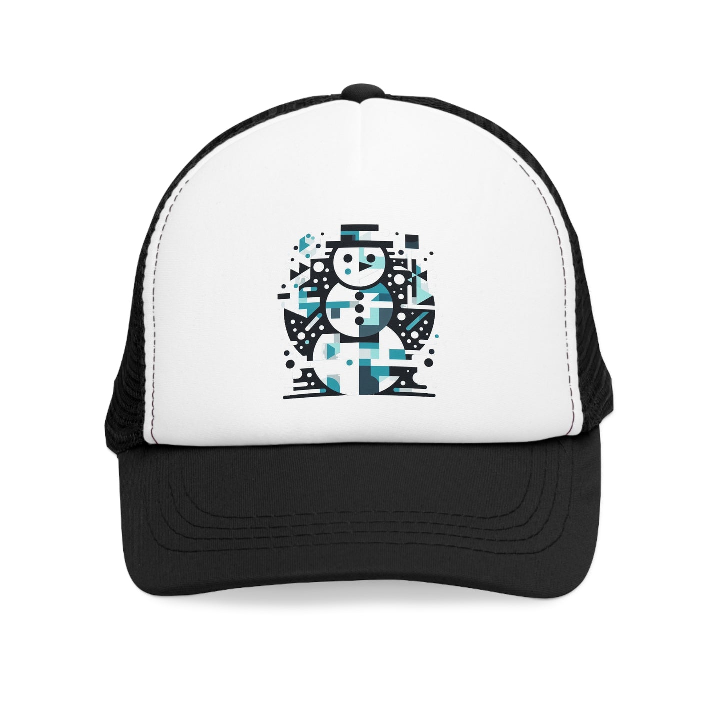 Mesh Cap (Abstract Snowman)