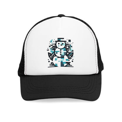 Mesh Cap (Abstract Snowman)