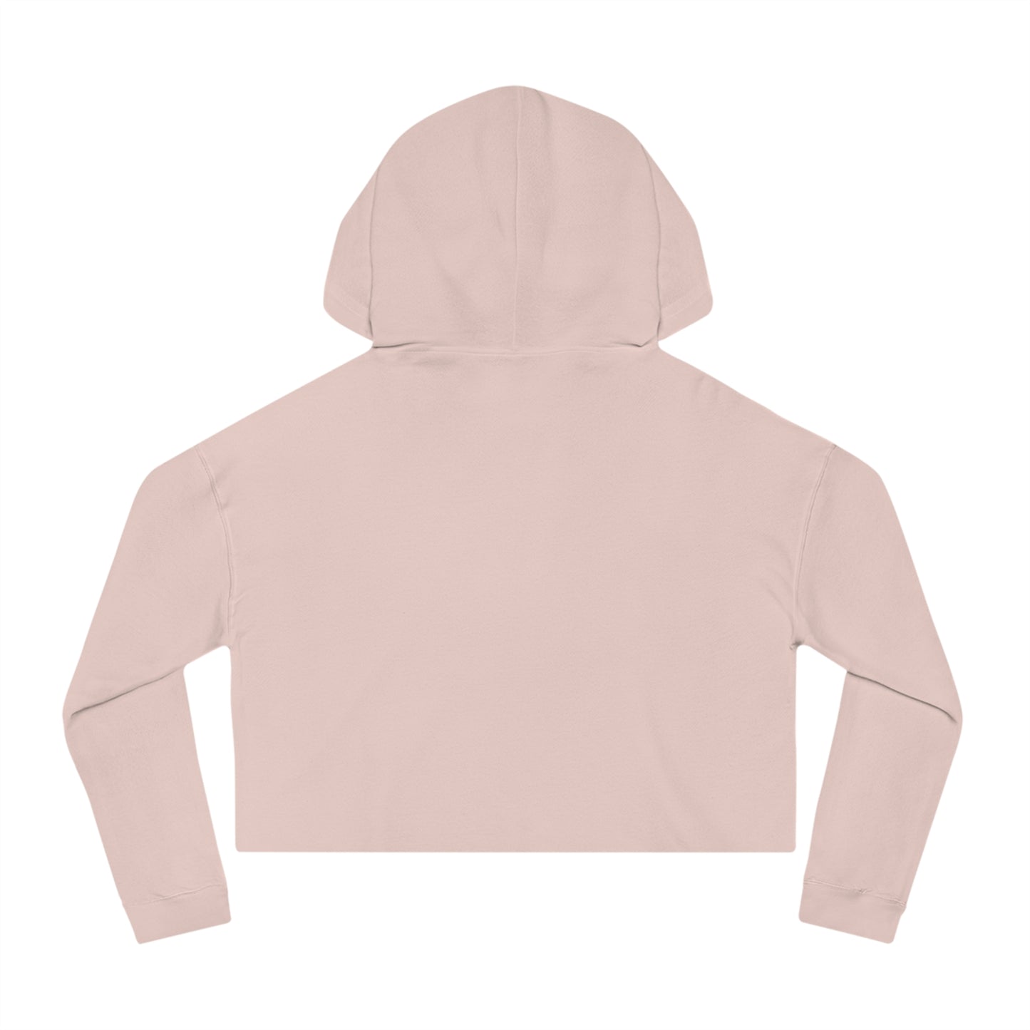 Women’s Cropped Hooded Sweatshirt (Less Drama More Glitter)