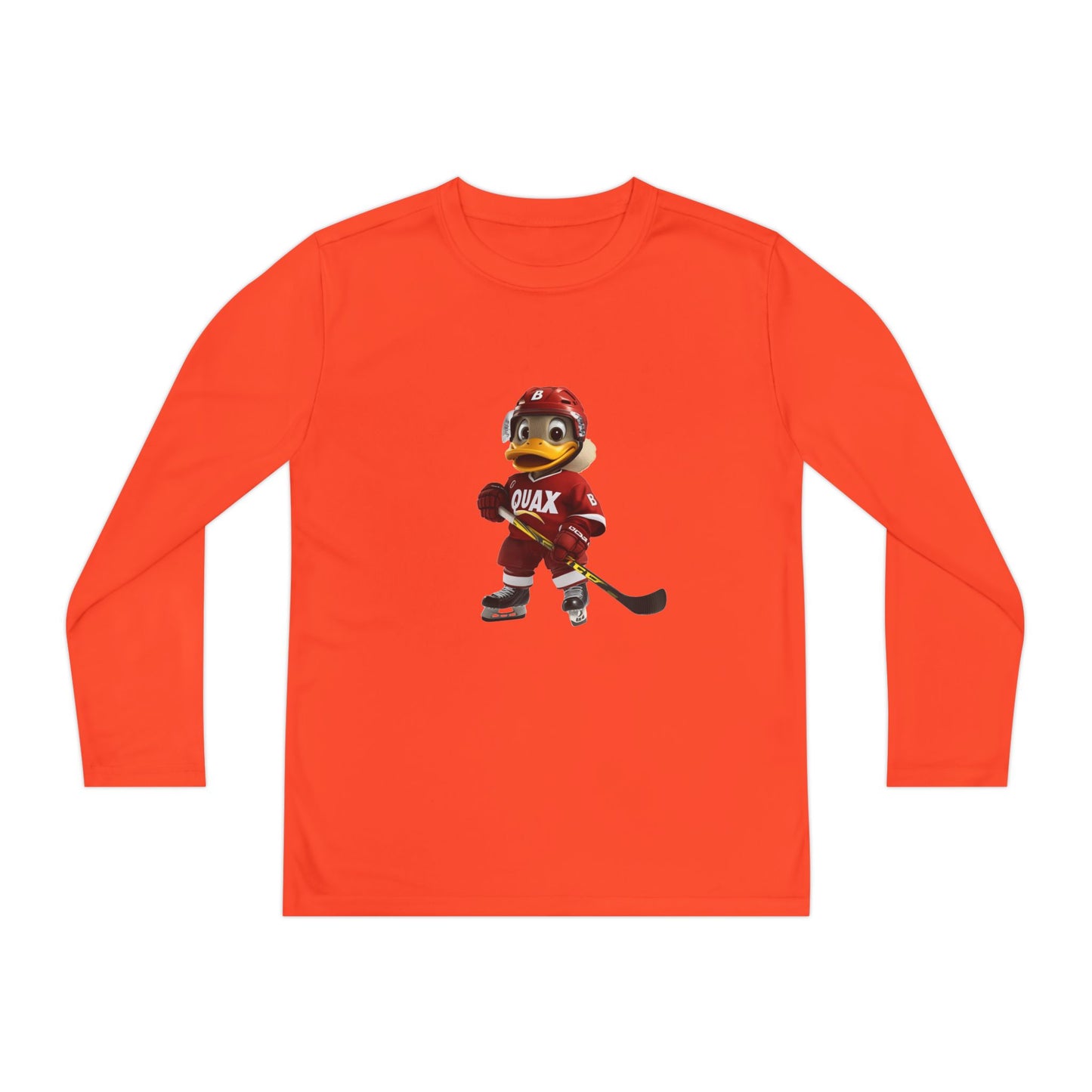 Youth Long Sleeve Competitor Tee (Hockey Quax)