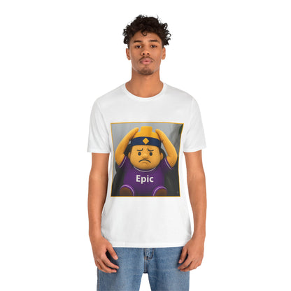 Epic Tee - Casual Unisex Jersey Short Sleeve Shirt with Playful Design (CLASH)