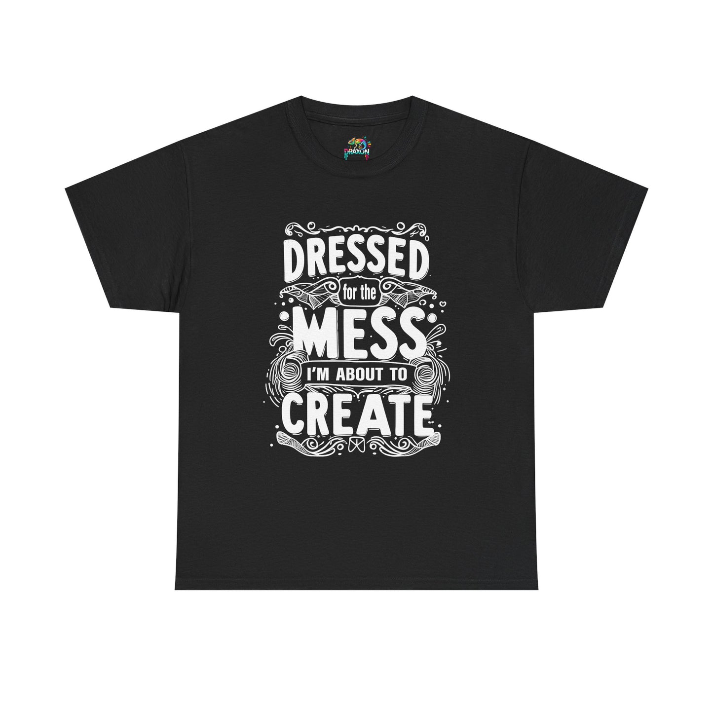 Unisex Heavy Cotton Tee (Dressed for the Mess)