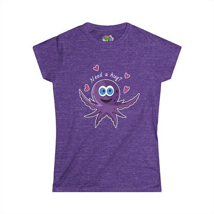 Women's Softstyle Tee (Octopus Hug)