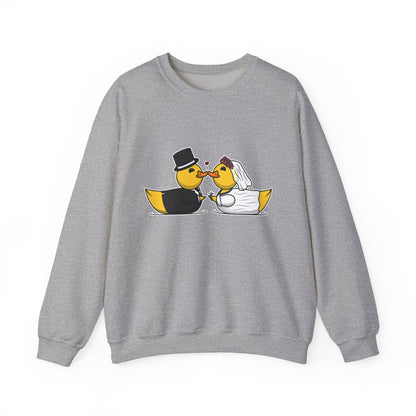 Unisex Heavy Blend™ Crewneck Sweatshirt (Wedding Ducks)