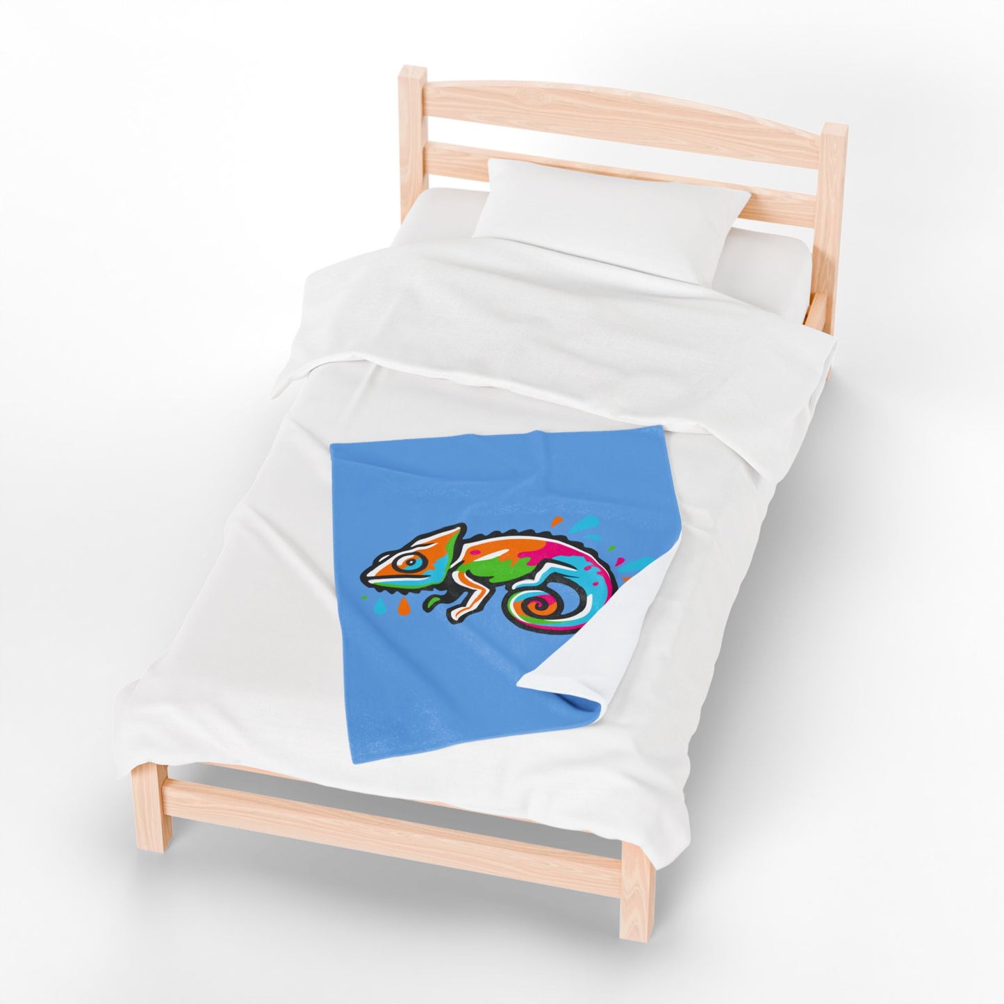 Velveteen Plush Blanket (DC Logo)