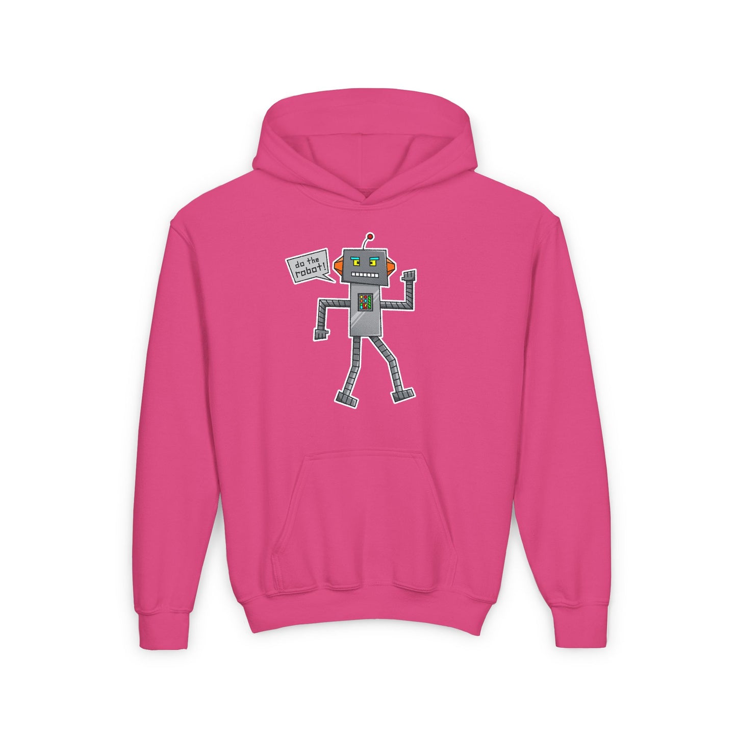 Youth Heavy Blend Hooded Sweatshirt (Do the Robot)