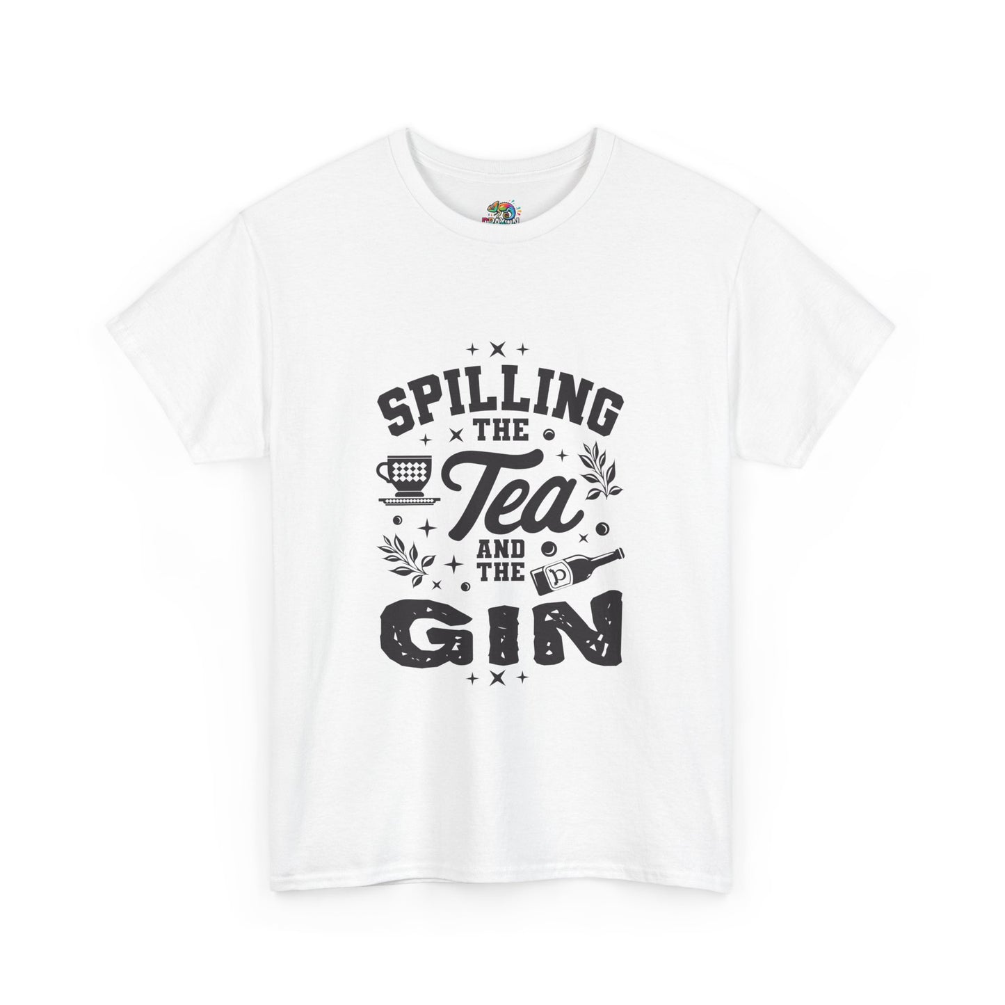 Unisex Heavy Cotton Tee (Spill Tea & Gin)