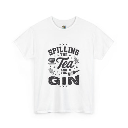 Unisex Heavy Cotton Tee (Spill Tea & Gin)