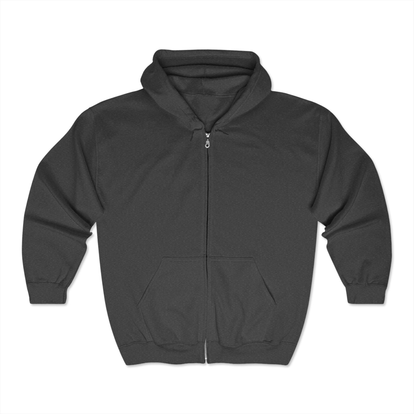 Unisex Heavy Blend™ Full Zip Hooded Sweatshirt (Mountain Snowboard)