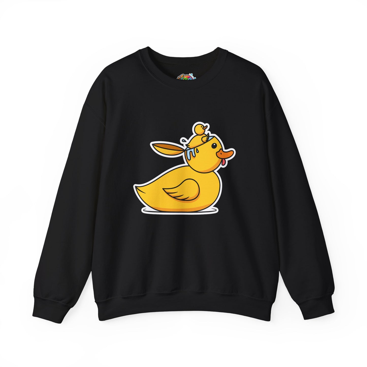 Unisex Heavy Blend™ Crewneck Sweatshirt (Duck Bird Brain)