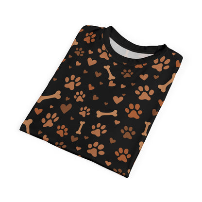 Unisex Cut & Sew Tee (Paws & Bones)