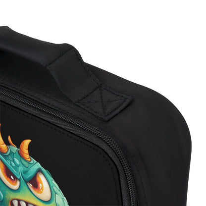 Lunch Bag - Black (Green Monster 2)