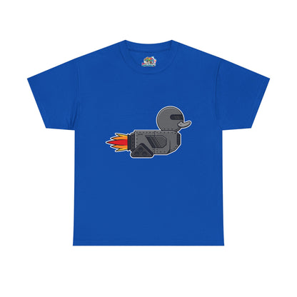 Unisex Heavy Cotton Tee (Robot Duck)
