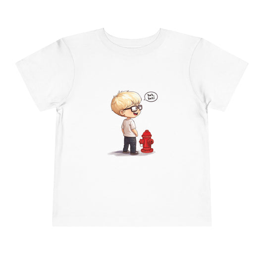 Toddler Short Sleeve Tee (Bark Bark)