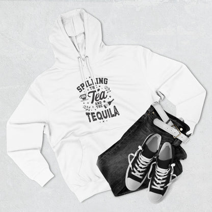 Three-Panel Fleece Hoodie (Spill Tea & Tequila)