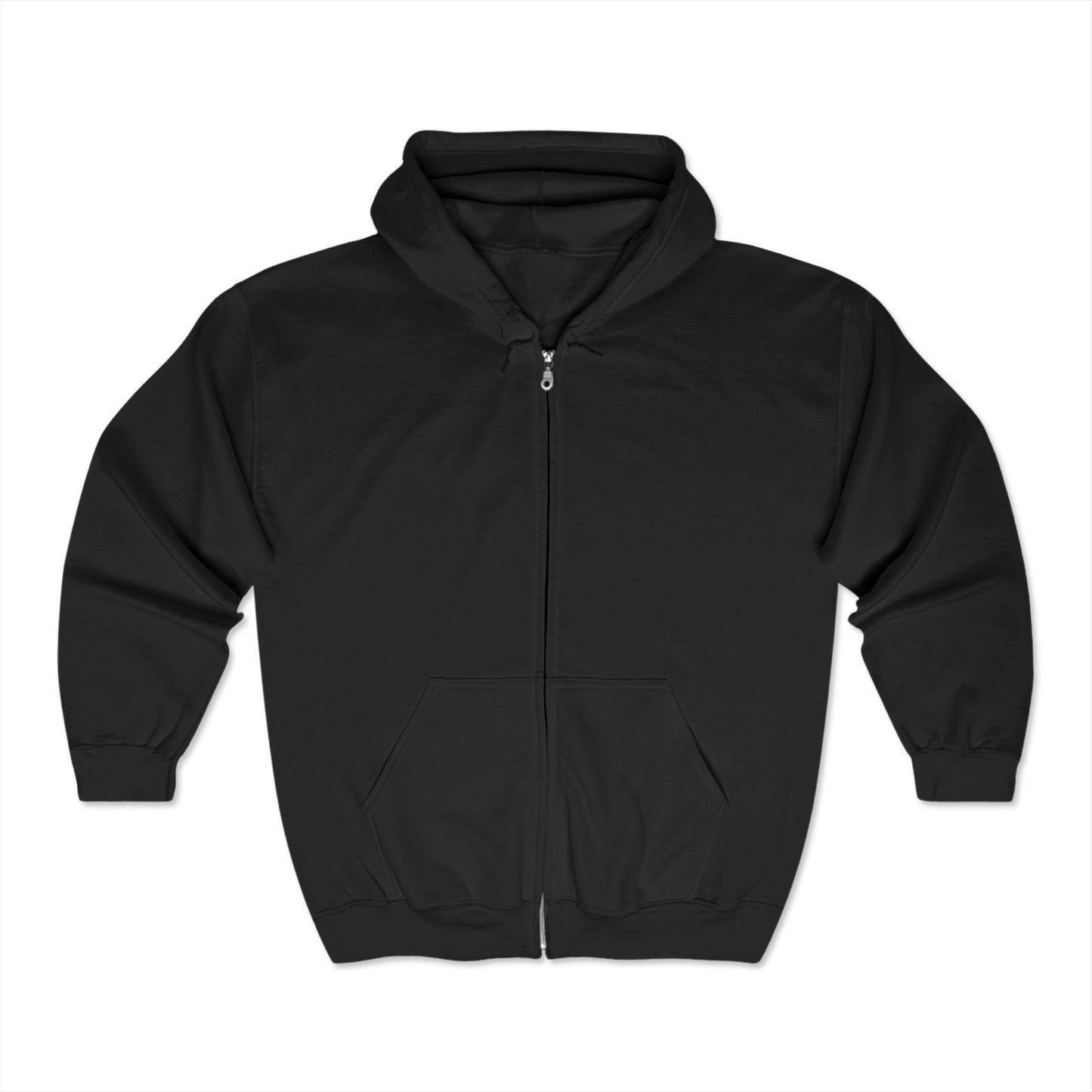 Unisex Heavy Blend™ Full Zip Hooded Sweatshirt (Mountain Snowboard)