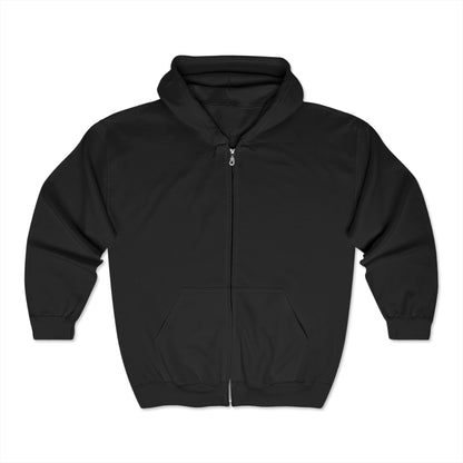 Unisex Heavy Blend™ Full Zip Hooded Sweatshirt (Mountain Snowboard)