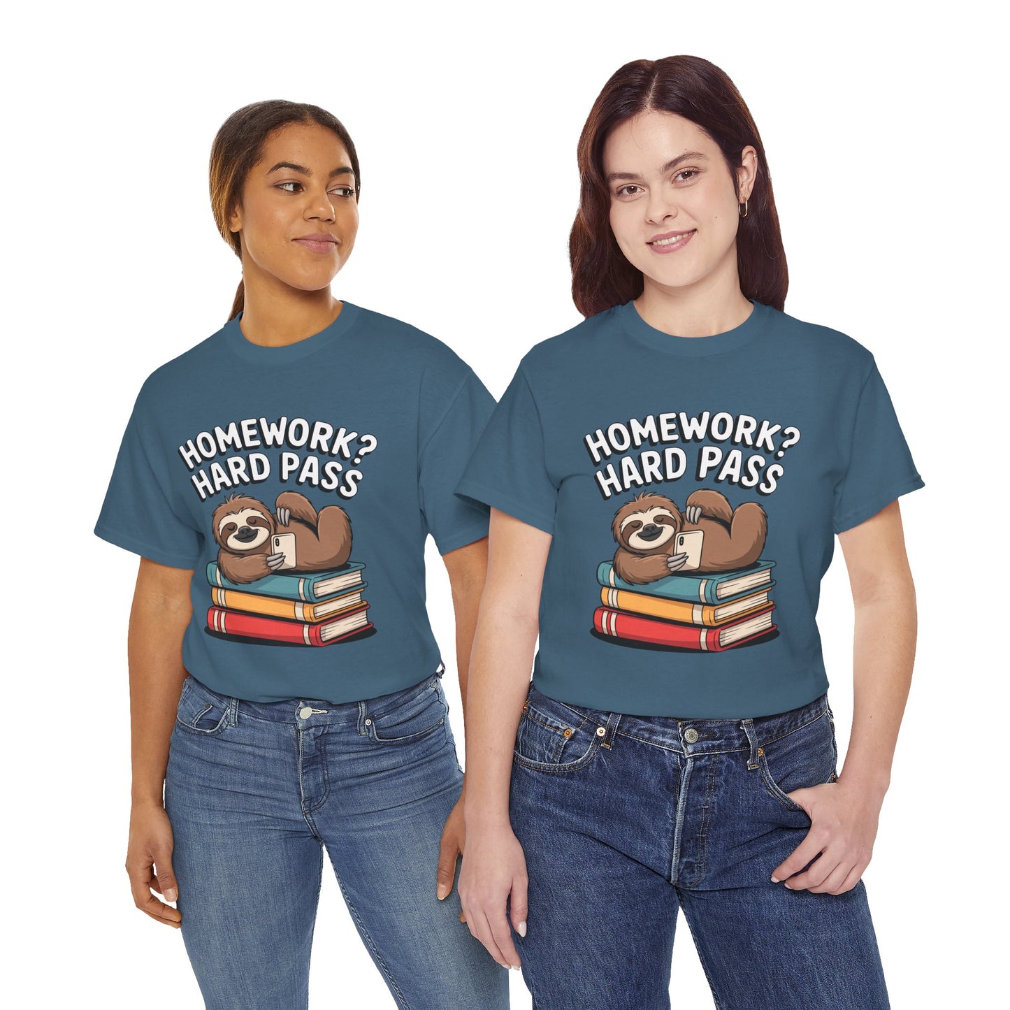 Unisex Heavy Cotton Tee (Homework? Hard Pass)