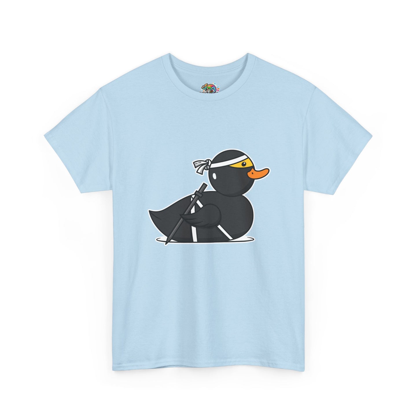 Unisex Heavy Cotton Tee (Ninja Duck)