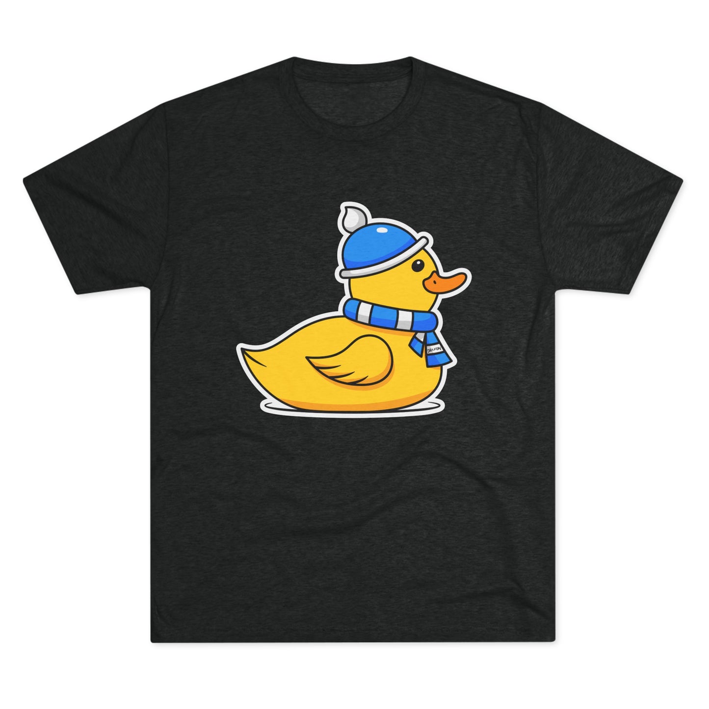 Unisex Tri-Blend Crew Tee (Chilly Duck)