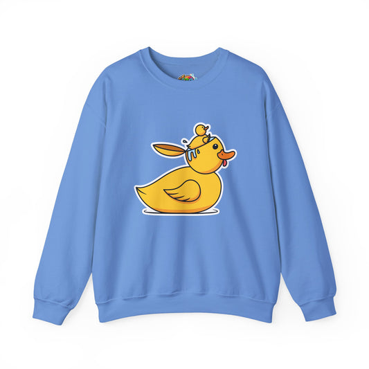 Unisex Heavy Blend™ Crewneck Sweatshirt (Duck Bird Brain)