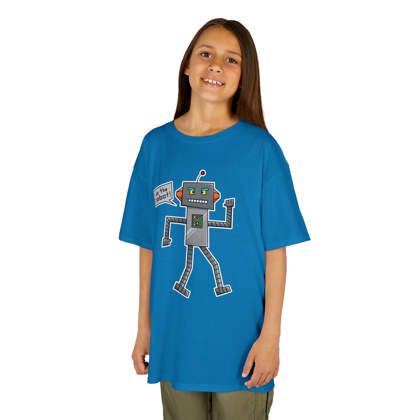 Kids Heavy Cotton T-Shirt (Do the Robot)