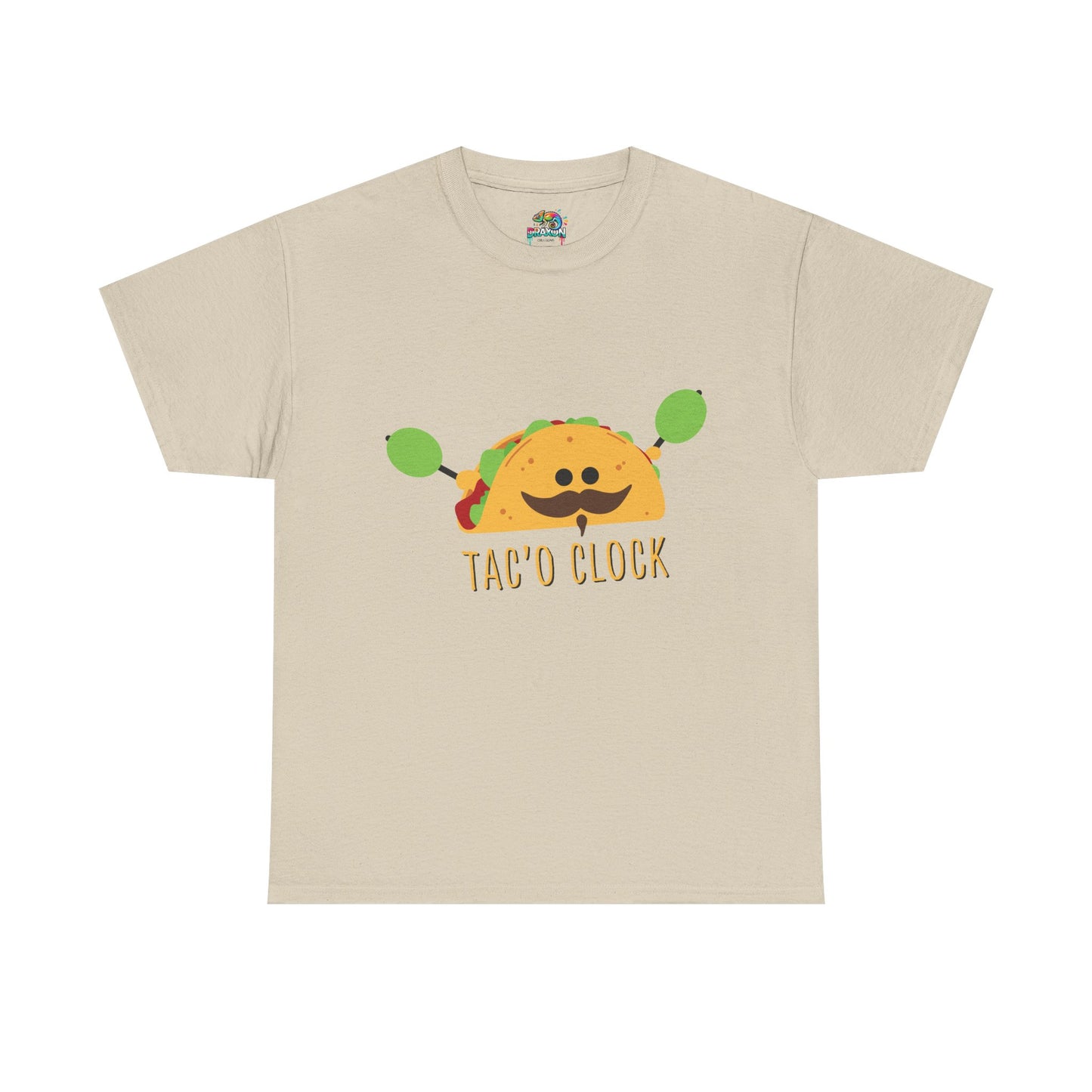 Unisex Heavy Cotton Tee (Tac'O Clock)