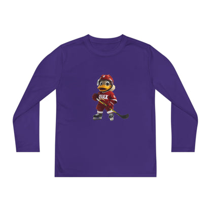 Youth Long Sleeve Competitor Tee (Hockey Quax)