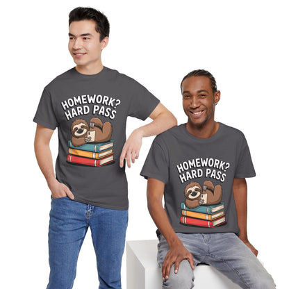 Unisex Heavy Cotton Tee (Homework? Hard Pass)