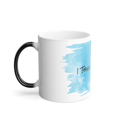 Color Morphing Mug, 11oz (I Think I'm Flying)