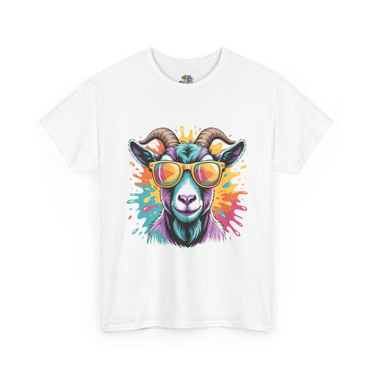 Unisex Heavy Cotton Tee (Pastel Goat)