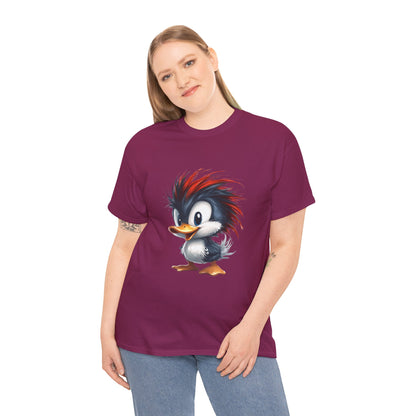 Unisex Heavy Cotton Tee (Red Hair Duck)