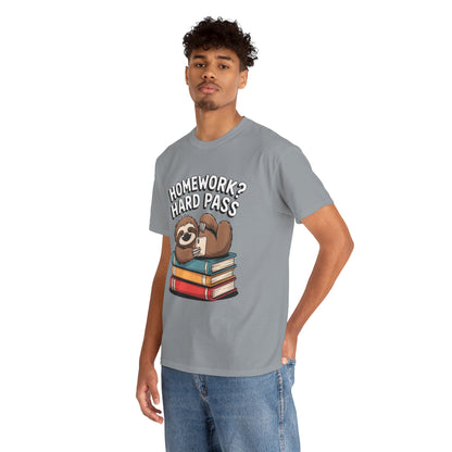 Unisex Heavy Cotton Tee (Homework? Hard Pass)