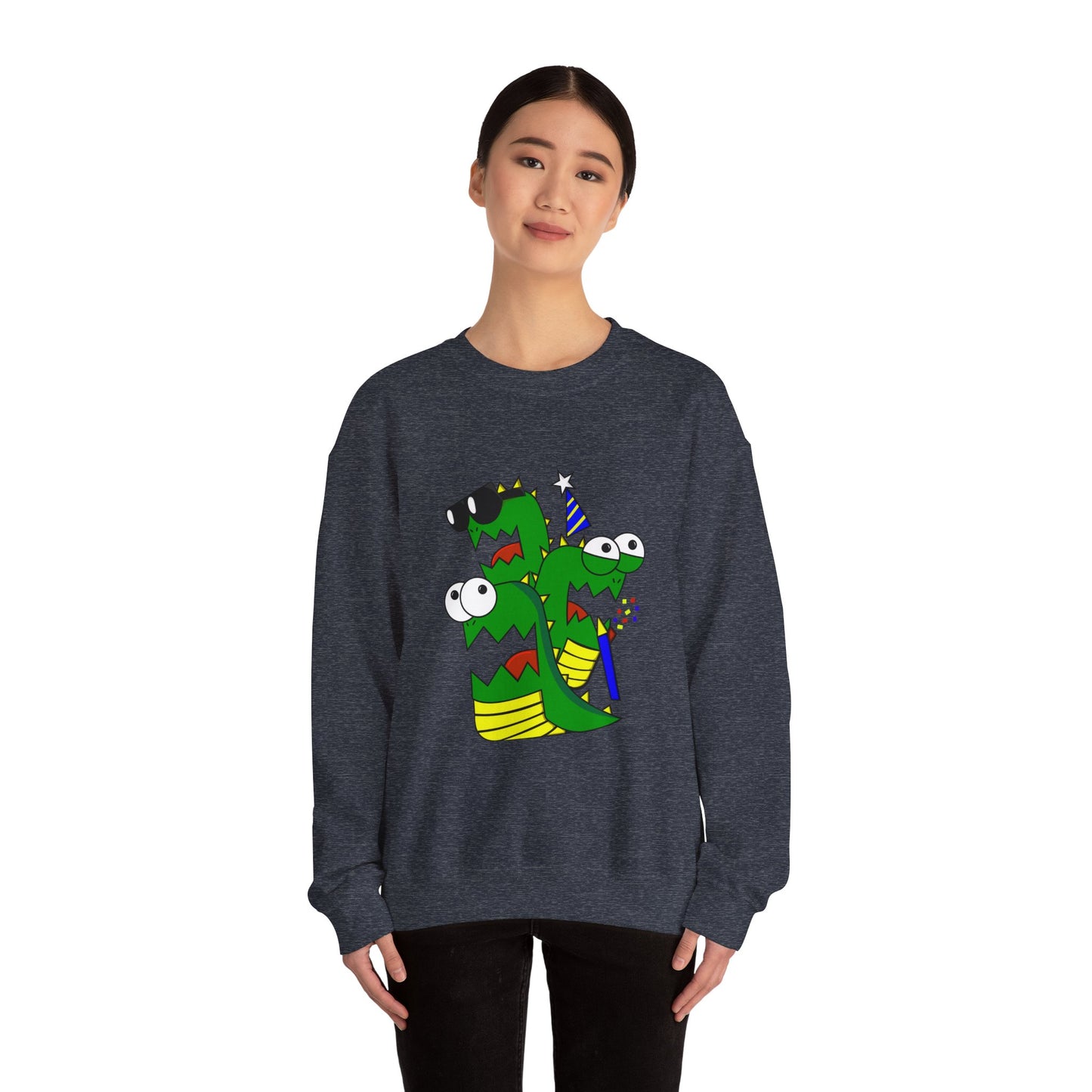 Unisex Heavy Blend™ Crewneck Sweatshirt (Larry the Snake thing)