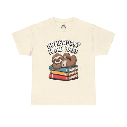 Unisex Heavy Cotton Tee (Homework? Hard Pass)