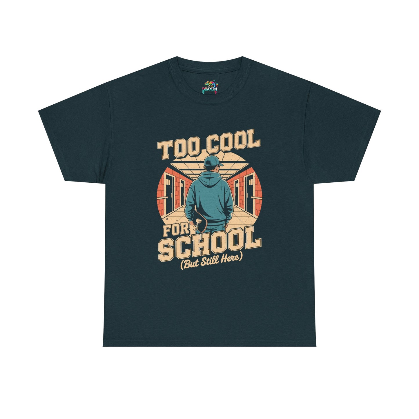 Unisex Heavy Cotton Tee (Too Cool For School)