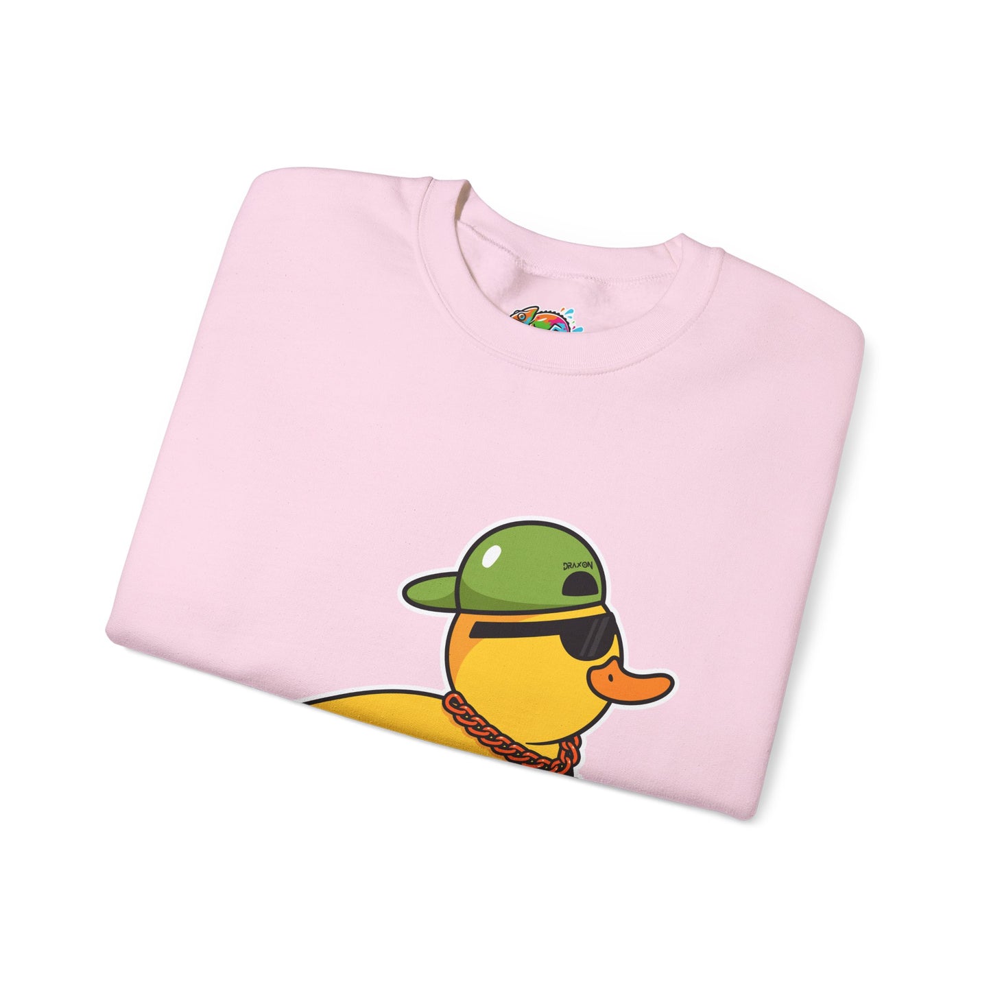 Unisex Heavy Blend™ Crewneck Sweatshirt (Gangster Duck)
