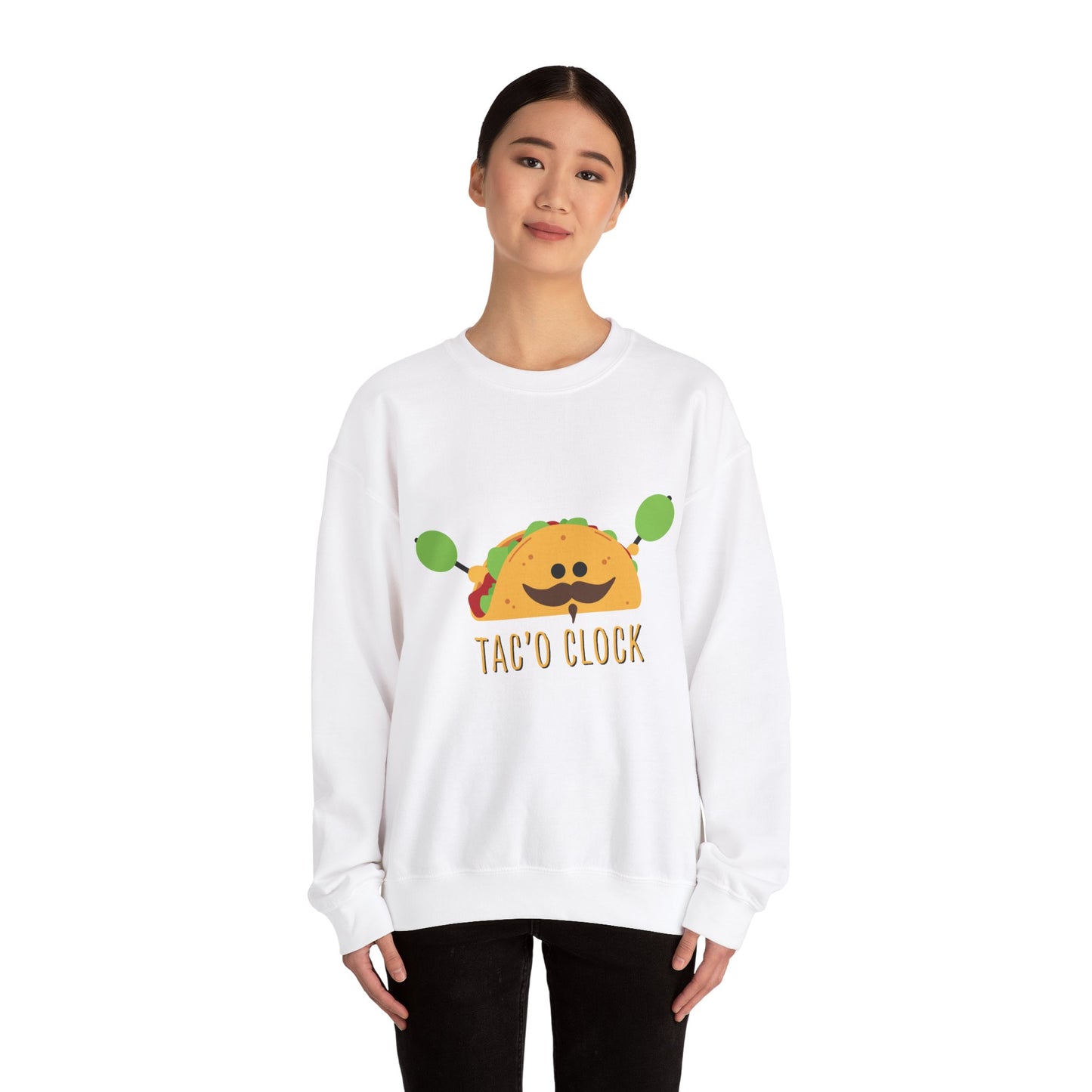 Unisex Heavy Blend™ Crewneck Sweatshirt (Tac'O Clock)