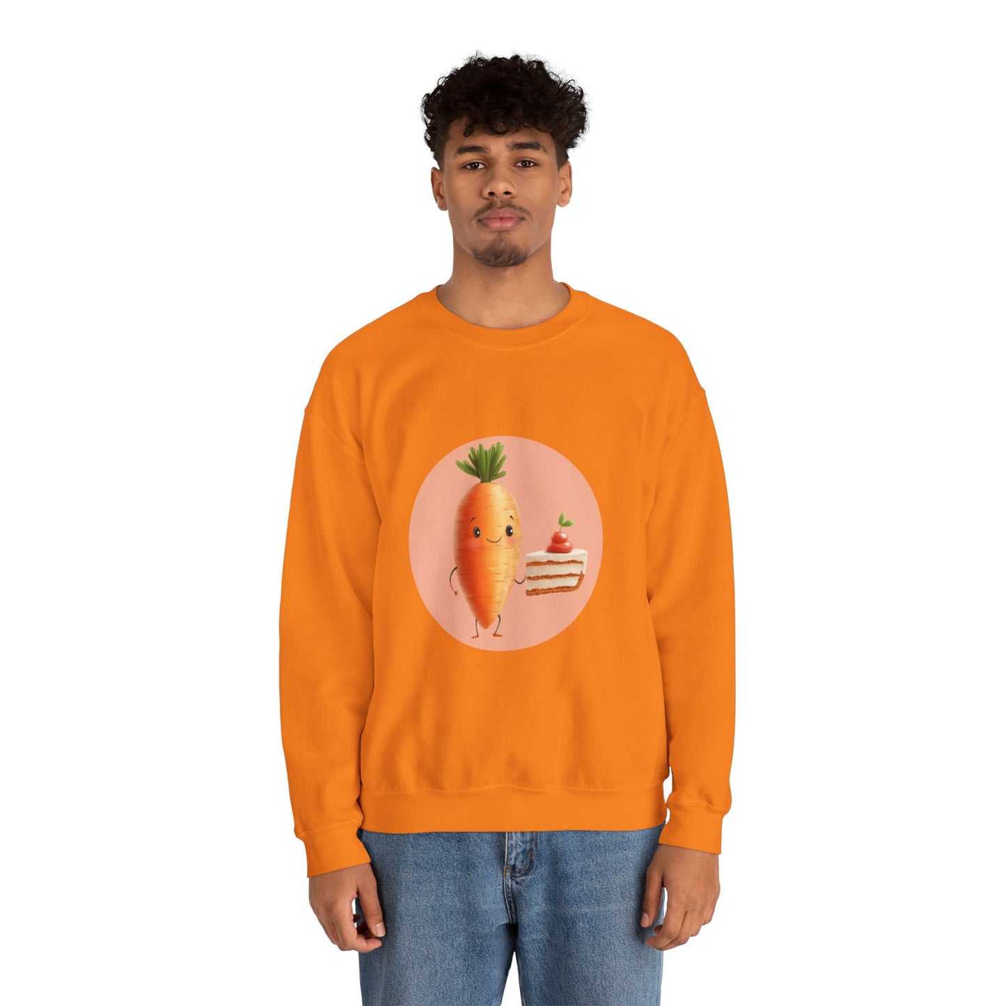 Unisex Heavy Blend™ Crewneck Sweatshirt (Carrot Cake)