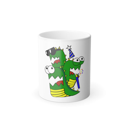 Color Morphing Mug, 11oz (Larry the Snake thing)