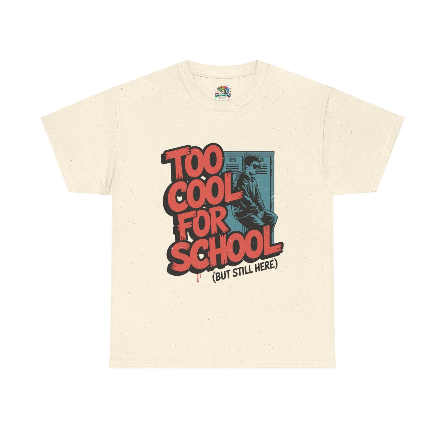 Unisex Heavy Cotton Tee (Too Cool For School)