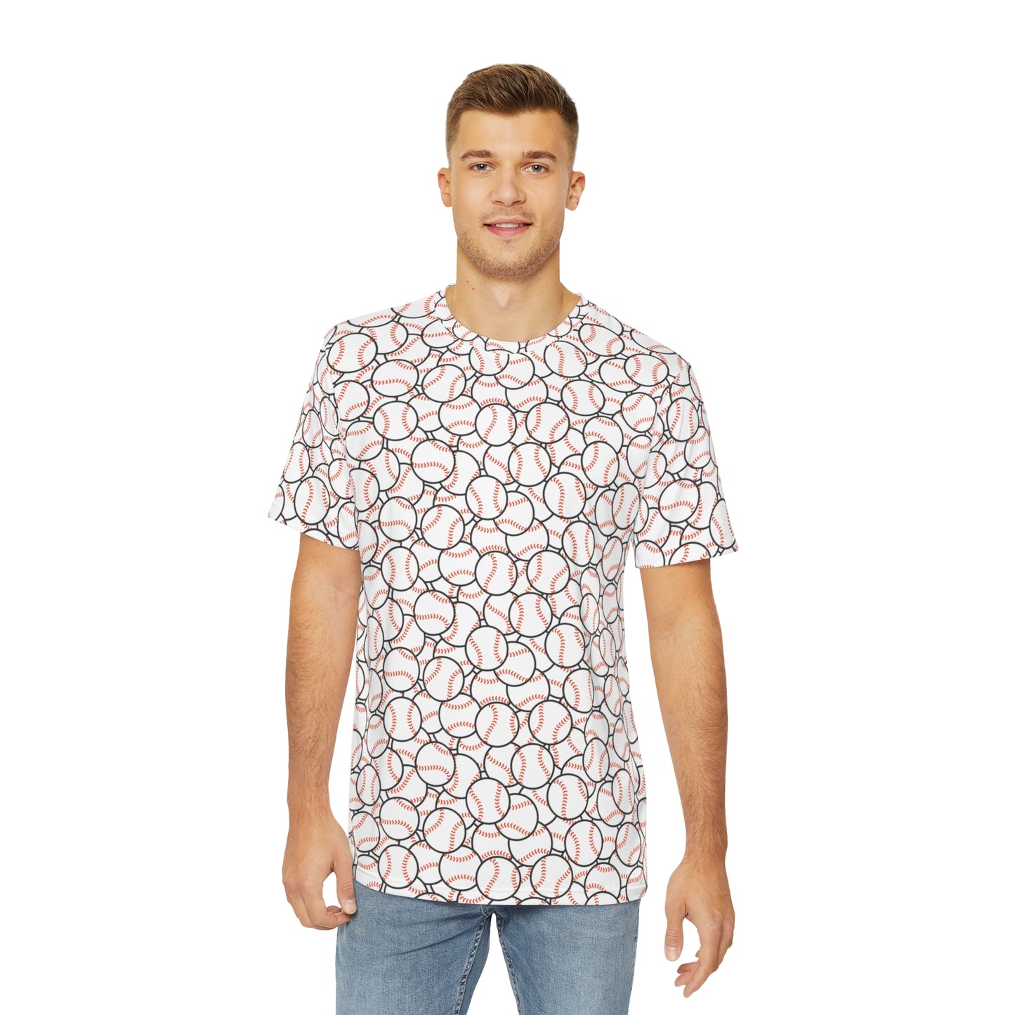 Men's Polyester Tee (Baseball)