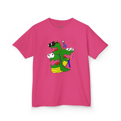 Kids Heavy Cotton T-Shirt (Larry the Snake thing)