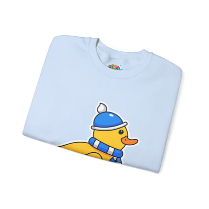 Unisex Heavy Blend™ Crewneck Sweatshirt (Chilly Duck)
