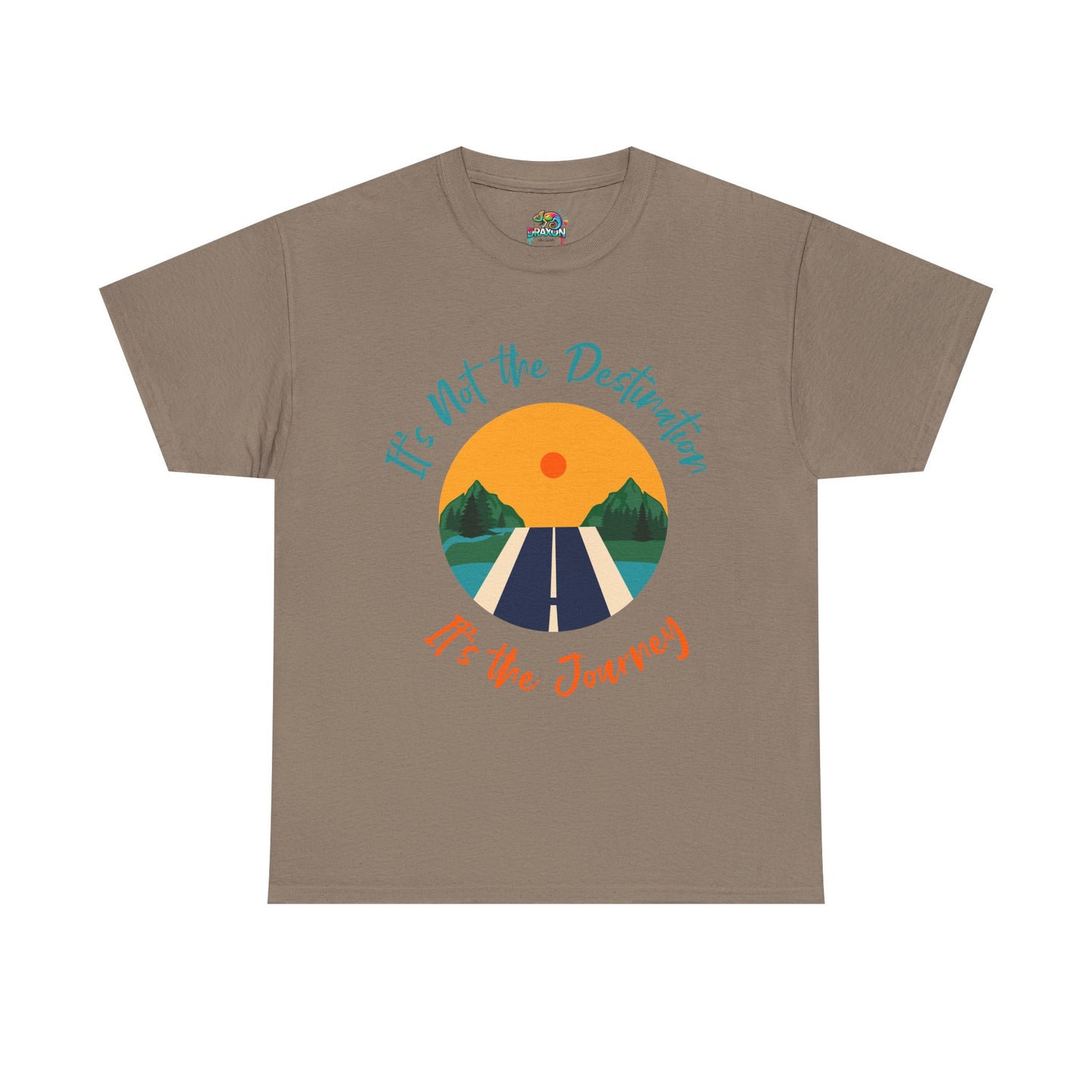 Unisex Heavy Cotton Tee (It's not Destination, It's Journey)