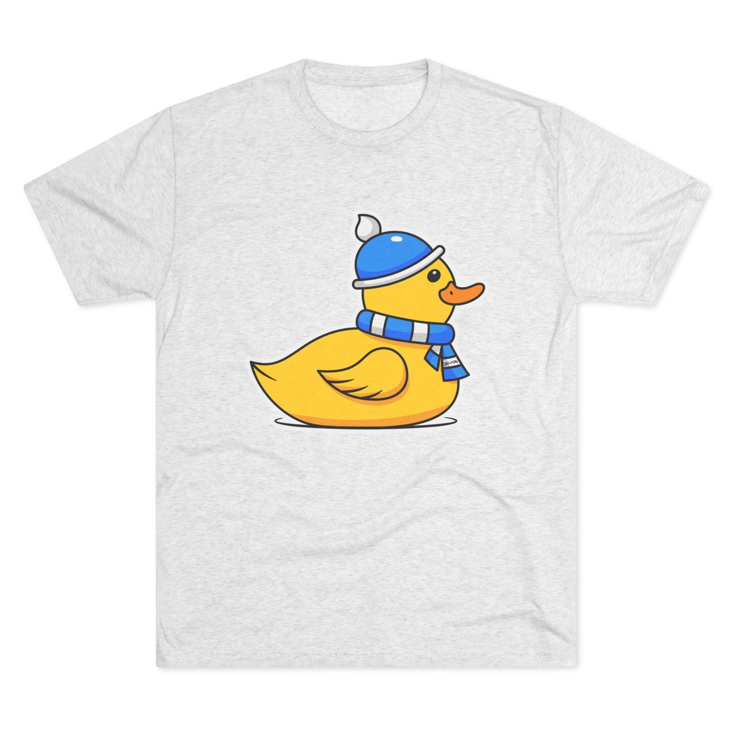 Unisex Tri-Blend Crew Tee (Chilly Duck)