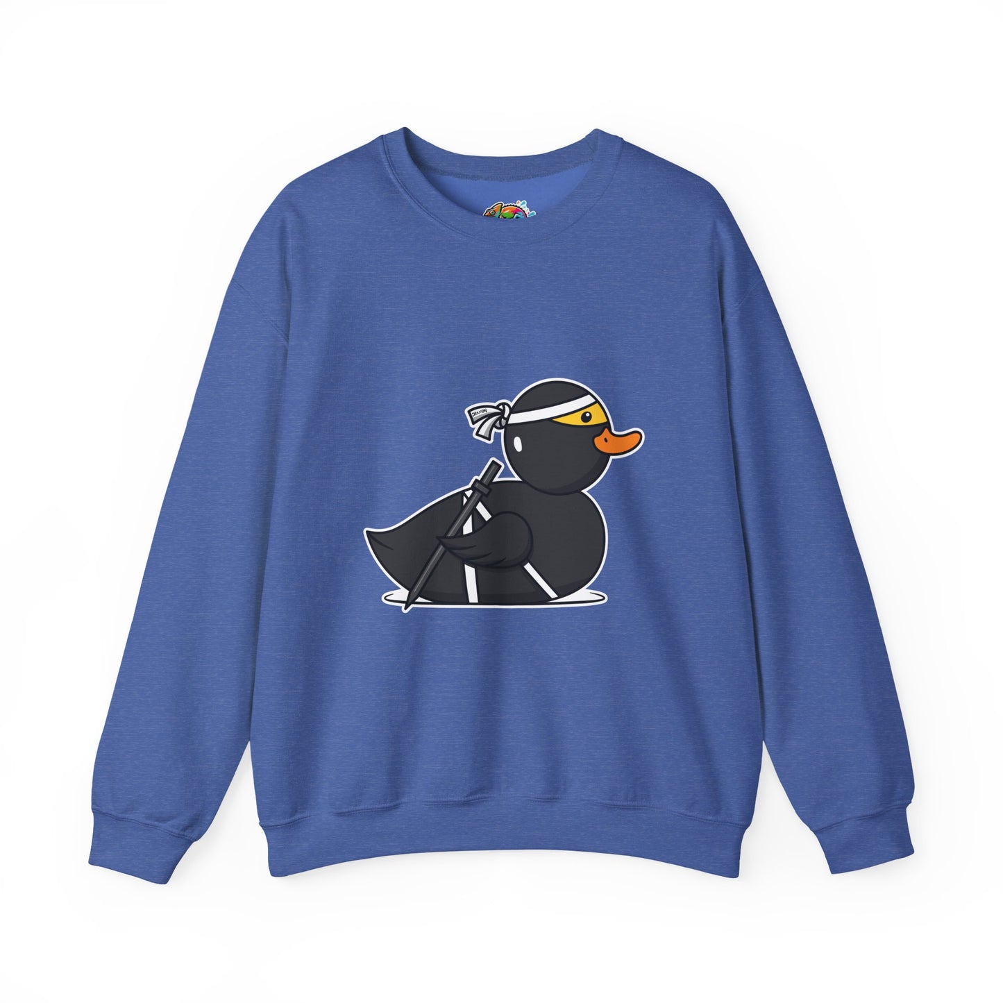 Unisex Heavy Blend™ Crewneck Sweatshirt (Ninja Duck)