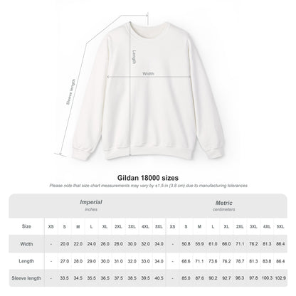 Unisex Heavy Blend™ Crewneck Sweatshirt (Wedding Ducks)